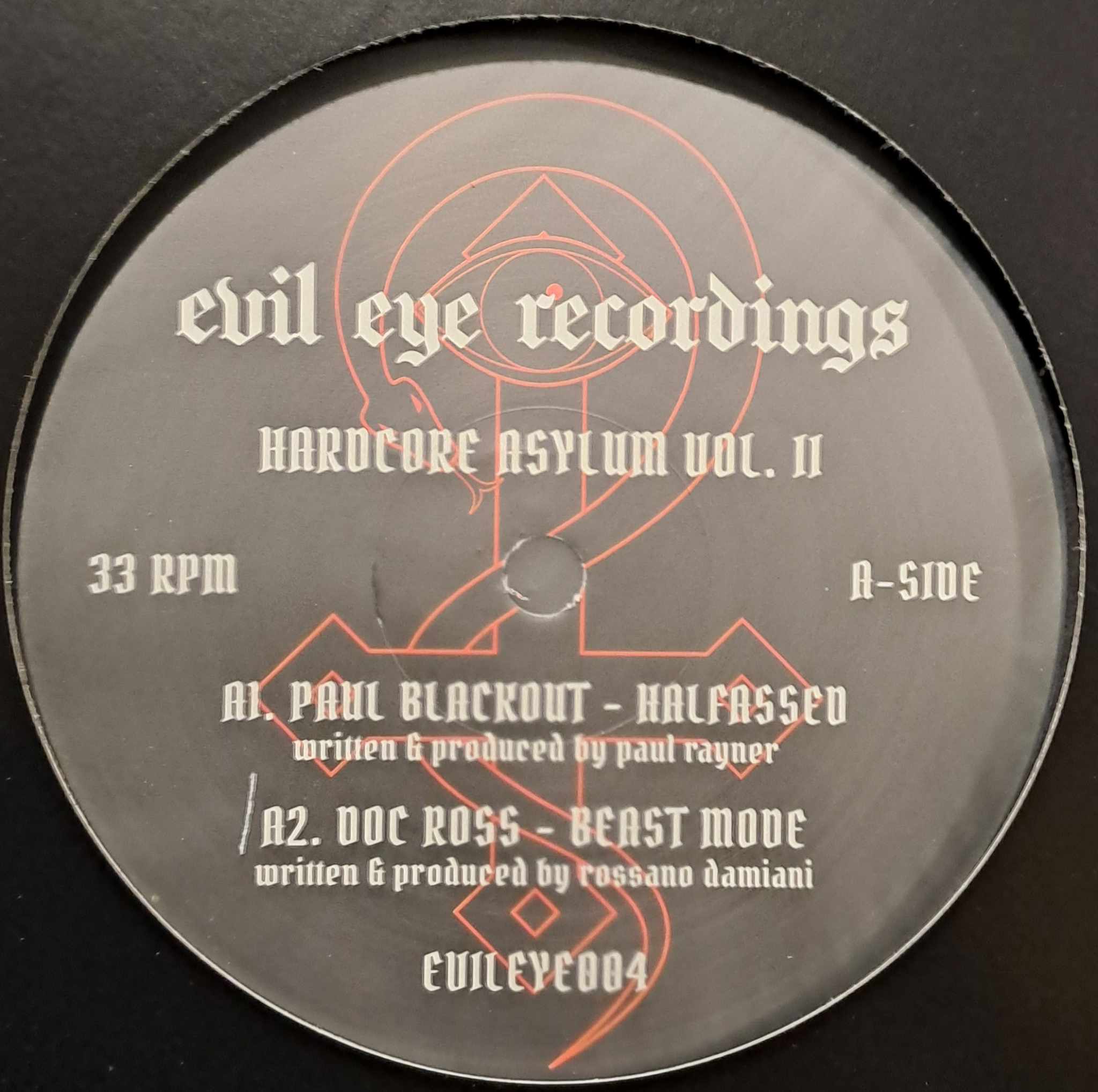 Evil Eye Recordings 004 (dernières copies en stock) - vinyle Drum & Bass